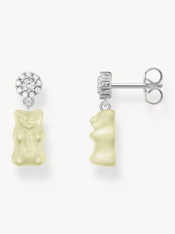 Thomas SaboOhrstecker mit weissen Goldbären Silber Thomas SaboOhrstecker mit weissen Goldbären Silber